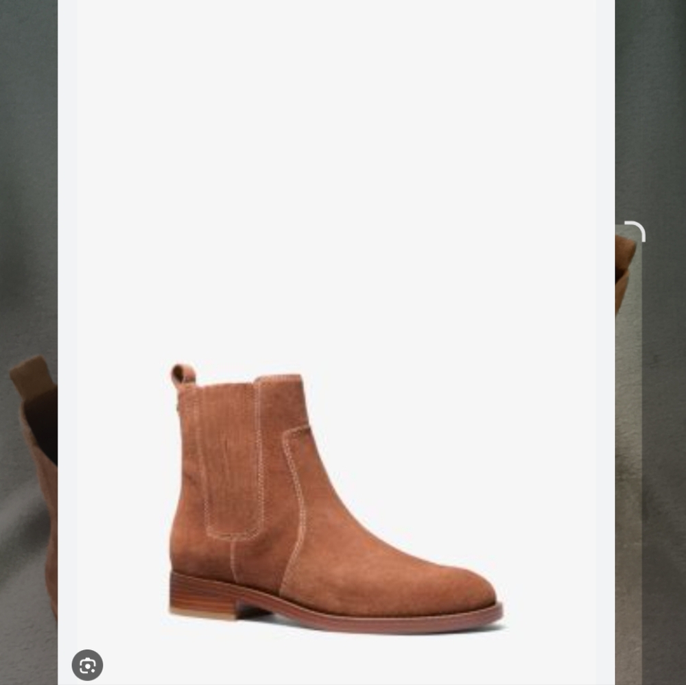 Michael Kors Brown Suede Ankle Booties